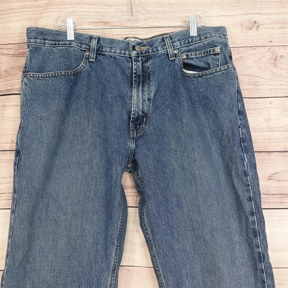 Harley-Davidson Jeans Mens 38x36 Blue Medium Wash Boot Cut Denim Pants